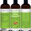 Sweet Almond Oil by Sky Organics (Large 16oz) Pure Cold-Pressed