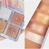 Sumeitang Highlighter Palette 4Color Shimmer Glow Bronzer