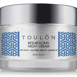 Night Face Cream For Women - Best Natural Face Moisturizer for Dry Skin with Vitamin C, Cocoa Butter & Grapeseed Oil to Build Collagen, Reduce Fine Lines & Firm Neck and Decollete