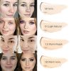 3 Pack Pro Full Cover Liquid Concealer, Waterproof Smooth Matte