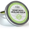 Organic Hemp Seed Oil Cold Pressed Healing Cream, New Improved Formula for Eczema, Psoriasis, Pain, Rash, Jock Itch, Organic Aloe Vera, Coconut, Tamanu, Lavender, Tea Tree Oils 4 ounces