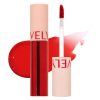 VELY VELY Honey Glow Lip Tint - Vivid Bright Color Moisturizing Lightweight Glossy Lip Stain (0.13 fl oz. / 3.8g) #Hi Red