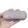 CALIDAKA Lipstick Case Holder with Mirror Crystal Lipstick