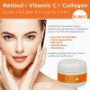 Vitamin C + Retinol + Collagen | Super Charged Anti-Aging Cream for Face