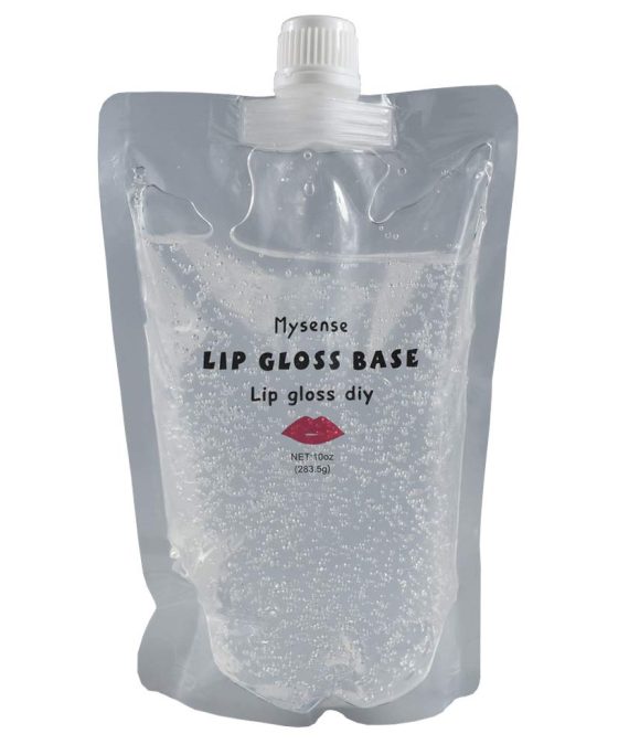 Mysense 10 Ounce Moisturize Lip Gloss Base,Lip Gloss Base Oil Materail,Lip Gloss Lip Balms DIY Handmade Gel-283.5g