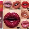6Pcs/Set Matte to Glitter Liquid Lipstick Set