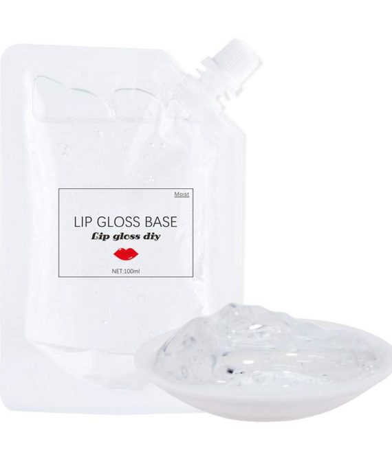 Lip Gloss Base, Lip Makeup Primers, Matte Lip Gloss Base Oil Material 100ML DIY Non-Stick Lipstick Primer Handmade Lip Gloss Glaze Gel Art for Lip Gloss Lipgloss Base