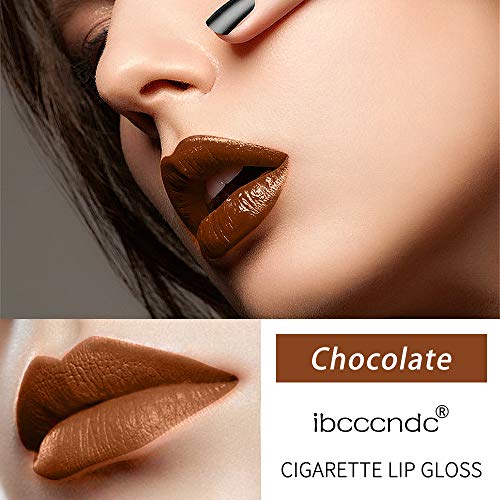 Ibcccndc 4 Pcs Cigarette Lip Gloss Stick Pack Set