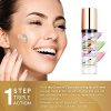 Makeup Primer One Step Color Corrector: Triple Action for Skin Tone Brightening and Correction
