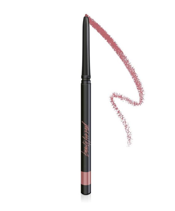 Beauty For Real D-Fine Lip Liner Pencil, Neutral, Universal Color Works For All Skin Tones With Any Lip Color, No Sharpener Required, Cruelty Free, 0.12 oz