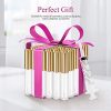 30 Pcs Lip Gloss Tubes, With Wand Empty Wholesale Clear Pink
