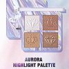 Sumeitang Highlighter Palette 4Color Shimmer Glow Bronzer