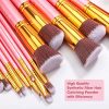 BS-MALL New 14 Pcs Makeup Brushes, Premium Synthetic