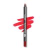 Cherry Red Gloss Lip Liner Pencil with High Shine Finish - Long Lasting and Vegan