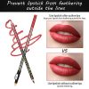 High Pigmented Lip Liner Set - Pack of 12 Creamy and Smooth