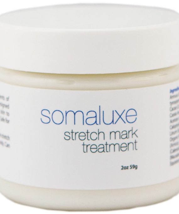 Somaluxe Collagen Stretch Mark Treatment with Hyaluronic Acid, VItamin E for Tightening and Correcting, 2oz