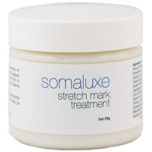 Somaluxe Collagen Stretch Mark Treatment with Hyaluronic Acid, VItamin E for Tightening and Correcting, 2oz