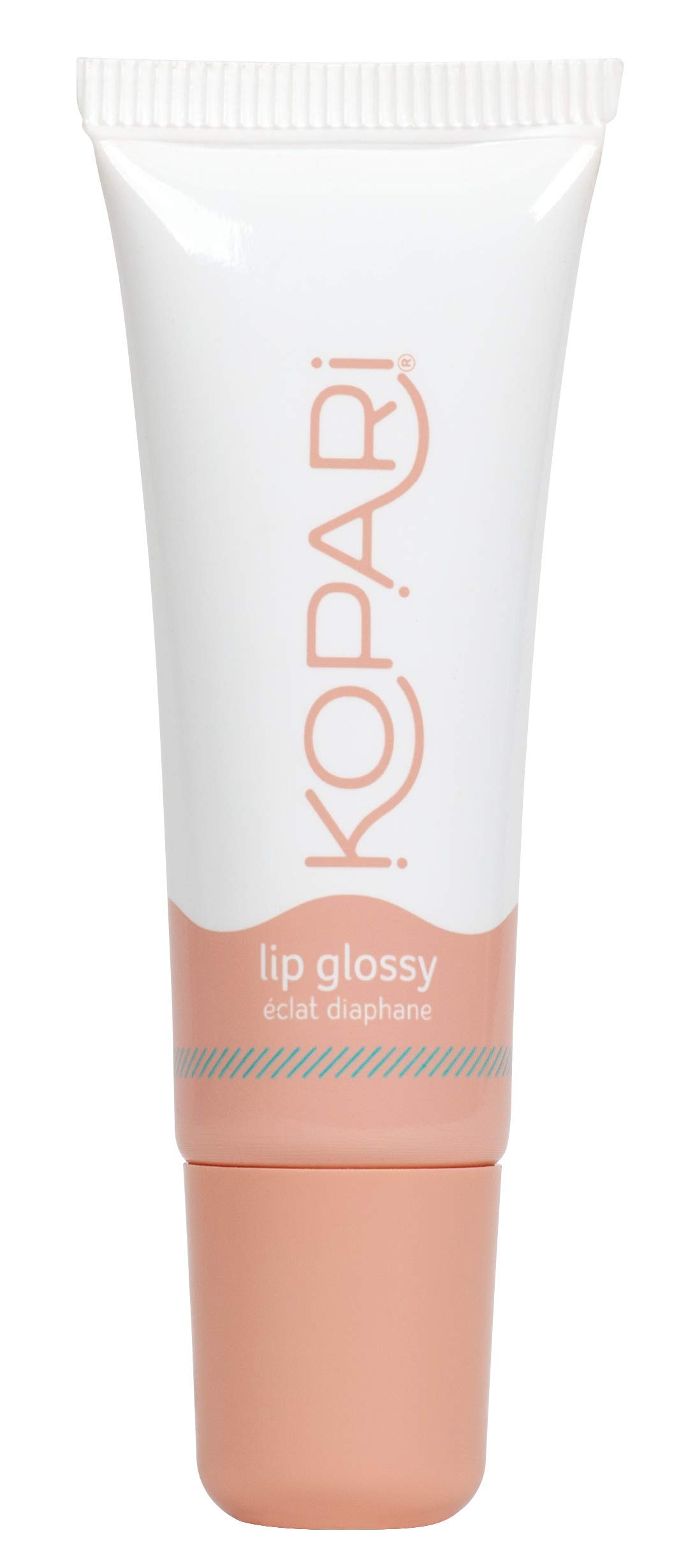 Kopari Coconut Lip Glossy Birthday Suit - Hydrating and Moisturizing Coconut Oil, Vitamin E and Shea Butter Lip Gloss With 100% Organic Coconut Oil, Non GMO, Vegan Sulfate Free