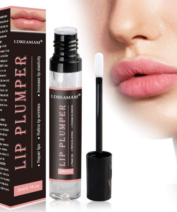 Lip Plumper,Lip Care,Natural Lip Enhancer,Lip Plumper Lip Gloss,Lip Plumper Fuller & Hydrated Sexy Lips,Increased Elasticity Reduce Fine Lines Hydrating Plump Gloss