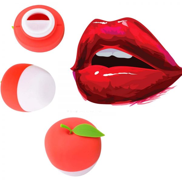 Lip Plumper Device Enhancer - Beauty Lip Pump Enhancement Pump Device Quick Lip Plumper Enhancer Lip Trainer (Red)