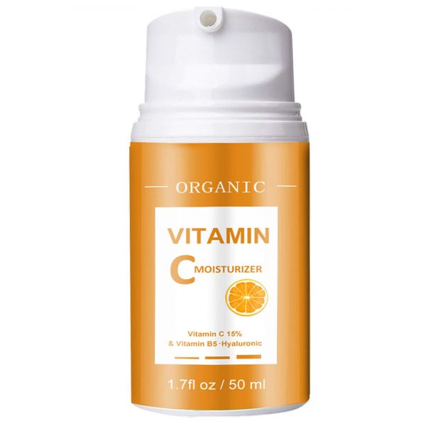 Face Moisturizer-Vitamin C Moisturizer-Anti Aging Daily Facial Cream for Hydration, Wrinkles, Soft Skin-Moisturizing Facial Lightweight Cream for Men & Women-1.7 fl oz