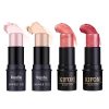 Sumeitang 4 Pcs Cruelty-Free Waterproof Highlighter Makeup Sticks Shimmer Illuminator and Blush Stick Face Contour Cosmetics Set Easy To Use Blends Effortlessly