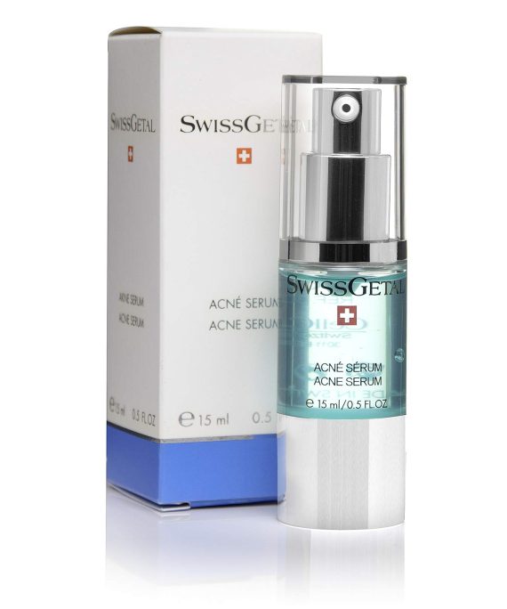 SWISSGETAL Acne Spot Treatment Serum - New Generation Cellular Skin Care Solution for Severe Acne, Pimple and Redness Reducing - Highly Concentrated Face Clearing Serum