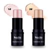 Highlighter Stick, iYoway Shimmer Cream Powder Waterproof Light Face Cosmetics, Creamy Self Sharpening Crayon Stick Brightener & Highlighter(2 Colors)