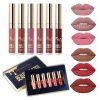 6 PCS Matte Liquid Lipstick set Waterproof Long Lasting Birthday Edition Durable Liquid Lipgloss Beauty Cosmetics Makeup Set