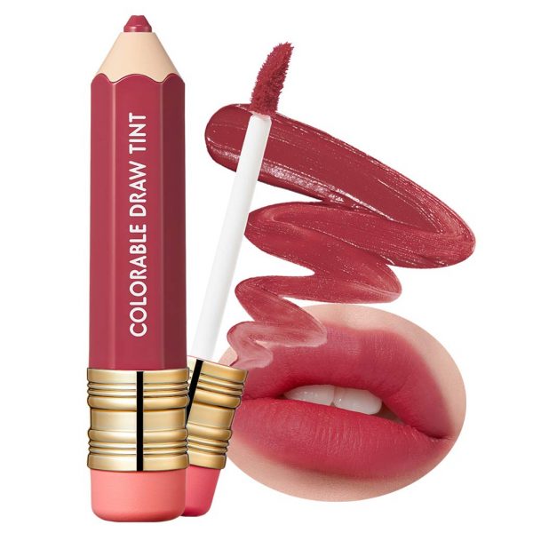It'S SKIN Colorable Draw Tint 3.3g 10 Colors - Cute Crayon Velvety Lip Tint Lipstick with Matte Finish, Air Light Formula with Long Lasting Intense and Vibrant Color (07 Retro Nude)