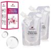 Lip Gloss Base,Clear Versagel Base for DIY Lip Gloss, Moisturizing, Non-Sticky, Vegan, Organic( 100ml2 pack), lip gloss supplies