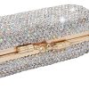 CALIDAKA Lipstick Case Holder with Mirror Crystal Lipstick