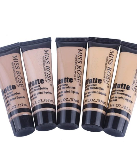 1 Pcs 24 Hour Base Matte Soft Liquid Face Foundation Cream Full Coverage Oil Control Waterproof Long Lasting Concealer Face Corrector Women Makeup