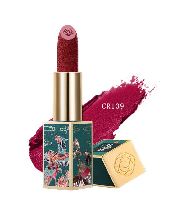 CATKIN X SUMMER PALACE Lipstick, Matte Rouge Red Long Lasting Moisturizing Lip Stick Makeup - CR139 …