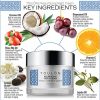 Night Face Cream For Women - Best Natural Face Moisturizer for Dry Skin