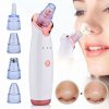 Blackhead Remover Vacuum - Face Vacuum Pore Cleanser Electric Acne Comedone Extractor Kit USB Rechargeable Suction Tool with 5 Probes