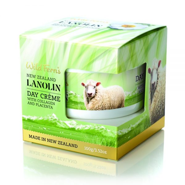 Wild Ferns Lanolin New Zealand Day Creme with Collagen and Placenta