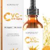 Hopemate Natural Facial Vitamin C Serum with Hyaluronic Acid& Vit E, New Skin Treatment Formula, Organic Anti Wrinkle Reducer, Natural Anti Aging Moisturizer, Dark Circles, Scar, Sun Damage Corrector,