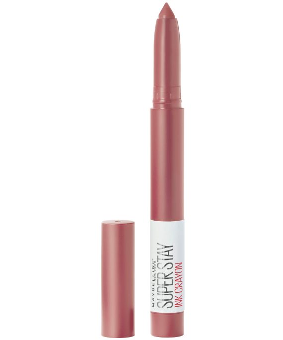Maybelline SuperStay Ink Crayon Lipstick, Matte Longwear Lipstick Makeup, Lead The Way