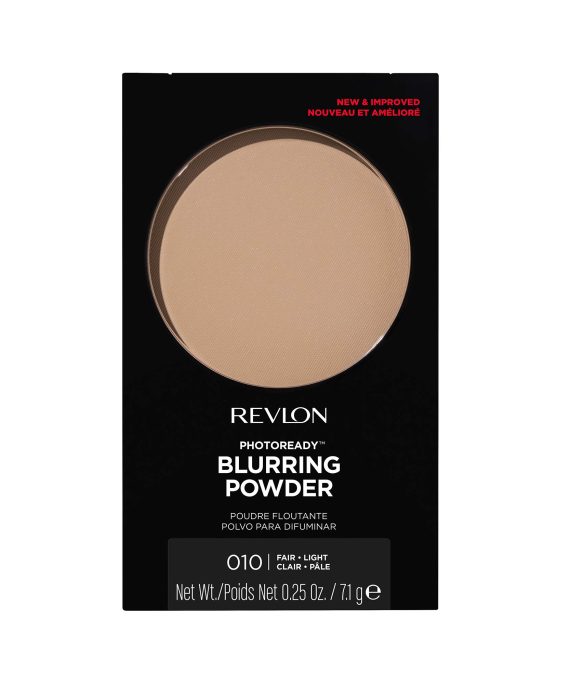 Revlon PhotoReady Pressed Face Powder with Brush, Longwearing Oil Free, Fragrance Free, Noncomedogenic Makeup, Light / Medium (020), 0.30 oz