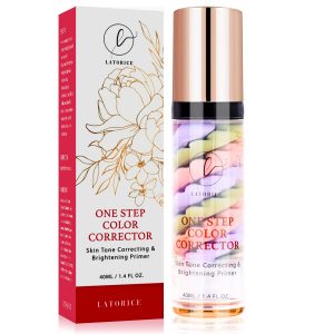 Latorice One Step Color Corrector: Skin Tone Correcting and Brightening Primer for Makeup.