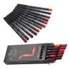 DC-BEAUTIFUL 12Pcs Lot Set 12 Colors Lip Liner Pencil Waterproof Non-marking Matt Velvet Lipstick Pen