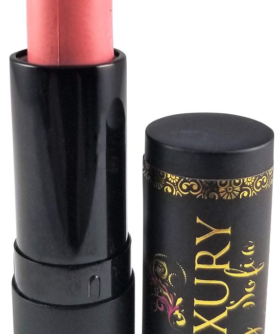 Organic Lipstick by Luxury by Sofia | Long-Lasting, Highly Pigmented, Non-Toxic, and Moisturizing with Organic Butters, Botanical Extracts, and Essential Oils | Vibrant White Peach Shade.