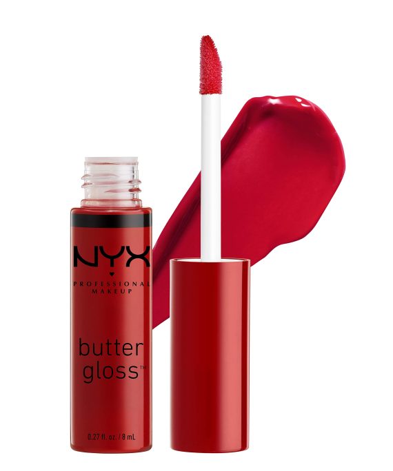 NYX PROFESSIONAL MAKEUP Butter Gloss - Red Velvet, Deep Red