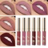 Beauty Glazed Matte Nude Liquid Lipstick Lip Gloss Kit