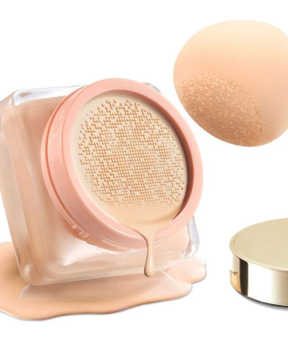 Air Cushion CC Foundation Mushroom BB Cream Brightening Skin Tone Moisturizing Dry Face Makeup Full Coverage Pores