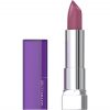Maybelline Color Sensational Lipstick, Lip Makeup, Cream Finish, Hydrating Lipstick, Nude, Pink, Red, Plum Lip Color, On The Mauve, 0.15 oz. (Packaging May Vary)