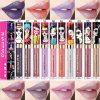Kisshine Matte Liquid Lipsticks Halloween Glitter Lip Gloss