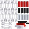 12-Pack Mini Clear Sweet Lip Gloss Tubes for DIY Cosmetics - Lipstick Lovers' Dream