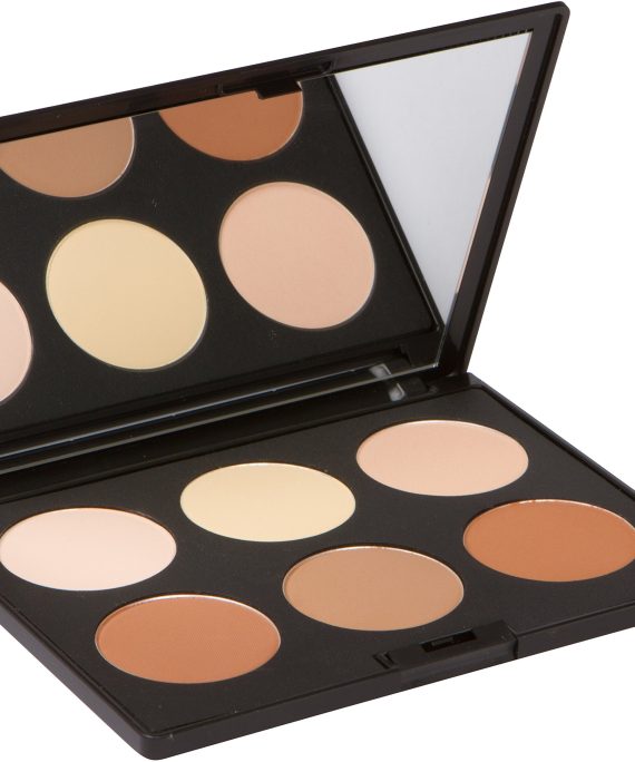 Contour Kit and Highlighting Powder Palette (Cruelty Free and Paraben Free) by Elizabeth Mott